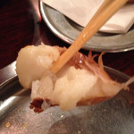 平澤精肉店 - 揚げにんにく 中身