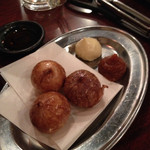 平澤精肉店 - 揚げにんにく 460円