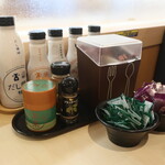 はま寿司 - 卓上調味料