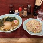 園春 - 半チャ半ラーメン¥850