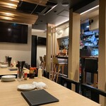 お好み焼き 遊人里 - 内観