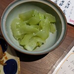 京都屋台 せせり - 青うりのピリ辛炒め