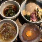 鴨出汁中華蕎麦 麺屋yoshiki - そば風鴨つけ蕎麦