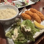 瑠璃座 - カキフライ