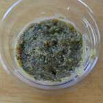 粗肴 - 食べきれなかった「ぼたこしょう味噌」は容器に入れてもらい持ち帰りました