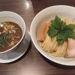 人力俥 - つけそば 煮干醤油（大盛）