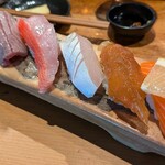 魚屋ひでぞう - お任せ鮨5貫
