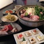 居酒屋　こいさん - 大好評のアンコウ鍋コースです。