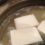 居酒屋　こいさん - 京都の老舗豆腐店・服部豆腐さんの豆腐を送ってもらってます。