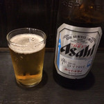 Teuchi Udon Sumita - 「瓶ビール(中)スーパードライ」550円