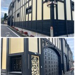 小布施ワイナリー - 洗練されたデザインの建物…
      所々に見える、隠れぶどうが素敵♡(  ´艸`)