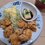 定食 1・2・3 - からあげ定食(6個)