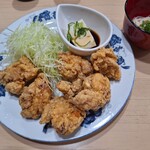 定食 1・2・3 - からあげ定食(6個)