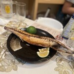 わんつか - 塩サバ半身焼き