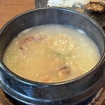 ◯肉定食 かわもと - テールスープ