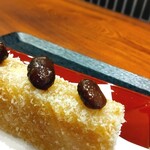 あんと茶と - 揚げきんつば　ゆず。