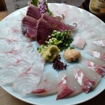 らんまん - お刺身盛り合わせ