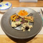 Osteria DA Maki - 前菜5種盛り合わせ