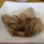 蕎麦ひら井 - 牡蠣オイル漬け
