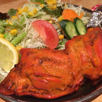 ナマステNIPPON - タンドーリチキン！めちゃジューシーでした！