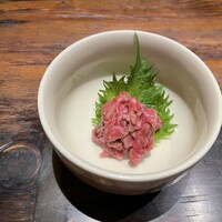 松阪牛 寿ゞきん - 【松阪牛おまかせ11000】＋1ドリンク（個室確約）
                レアステーキユッケ　生卵抜き