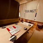 尊 - 暖簾を下げた時のイメージです。