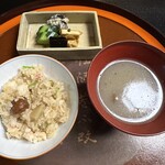 菊乃井 - 牛蒡のすり流しが美味しかったです！