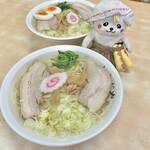 しまだや - 透き通る塩ラーメンスープ✨