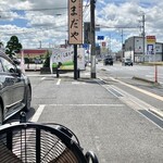 しまだや - 駐車場です。