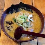 白樺山荘 - 味噌ラーメン（750円）