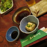 Morino Ohana - 今日の小鉢は揚げだし豆腐でした