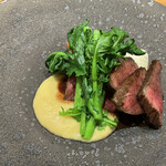 いまむら - 仙台牛もも肉　ネギペースト