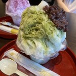 御菓子司 雅風堂 - 料理写真:「宇治抹茶（白玉トッピング）」