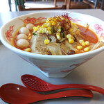 麺カフェ ひまわり - 閻魔スペシャル