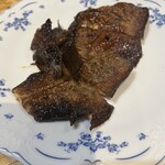 しろくま - カレイの揚げ物の黒酢煮込み