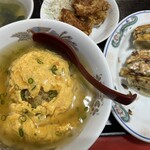 来来飯店 大淀店 - あんかけチャーハンセット¥1320