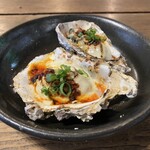 アトリエ - 自家製椒辣油牡蠣チーズ