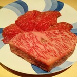 和牛lab K - 厚切りサーロインとカメノコ