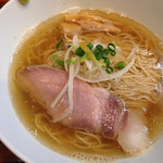 町田汁場 しおらーめん進化 - 鯵煮干の塩そば