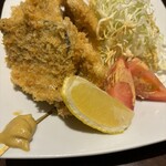 和さび - ふっくらとした鯵をソースで