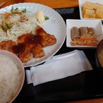 ママン食堂 はなまる - ポークソテー定食