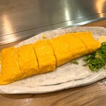 鉄板焼 のぶ - だし巻き卵