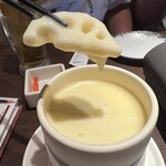 牛タン専門 うま囲 - チーズフォンデュ