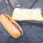 文明堂 - あんバターとチーズナン