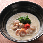 Creamy udon noodles
