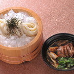 Duck soup udon (cold/hot)