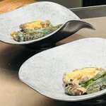 mahoroba 鉄板 - 焼けました