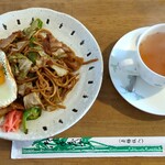 ききカフ恵 - 料理写真:焼きそば