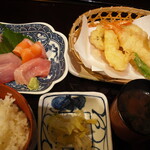 がんこ寿司 - 天ぷら造り膳