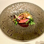 アルカナイズ - 伊豆牛のグリル 牛のジュ 椎茸 エシャロット